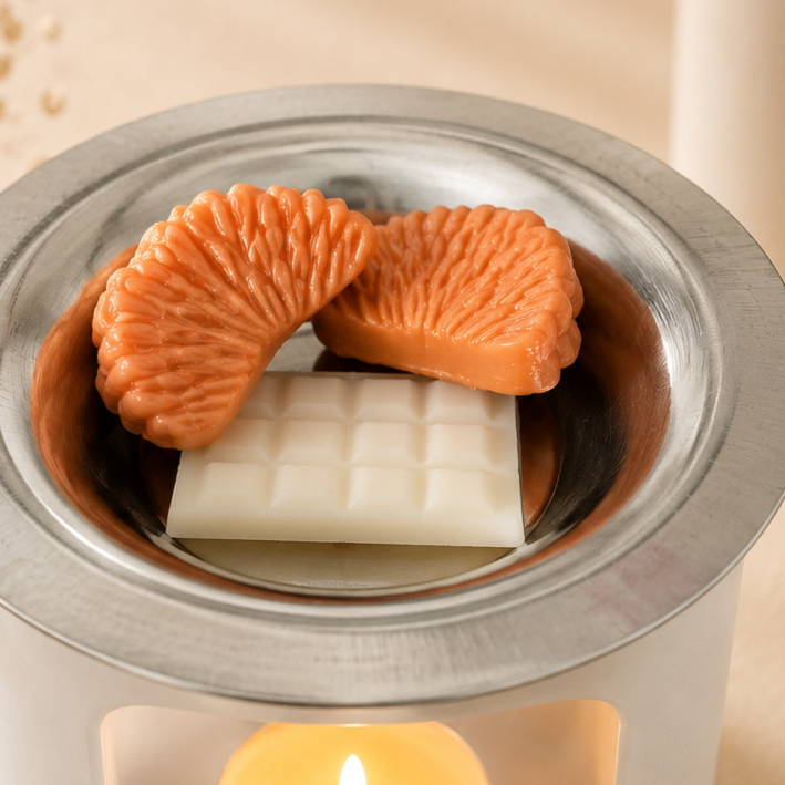 NARANJA Y CANELA - Figuritas Wax Melts | Otoño